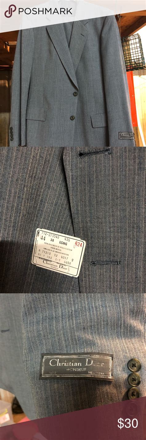 dior suits|pre owned christian dior suit.